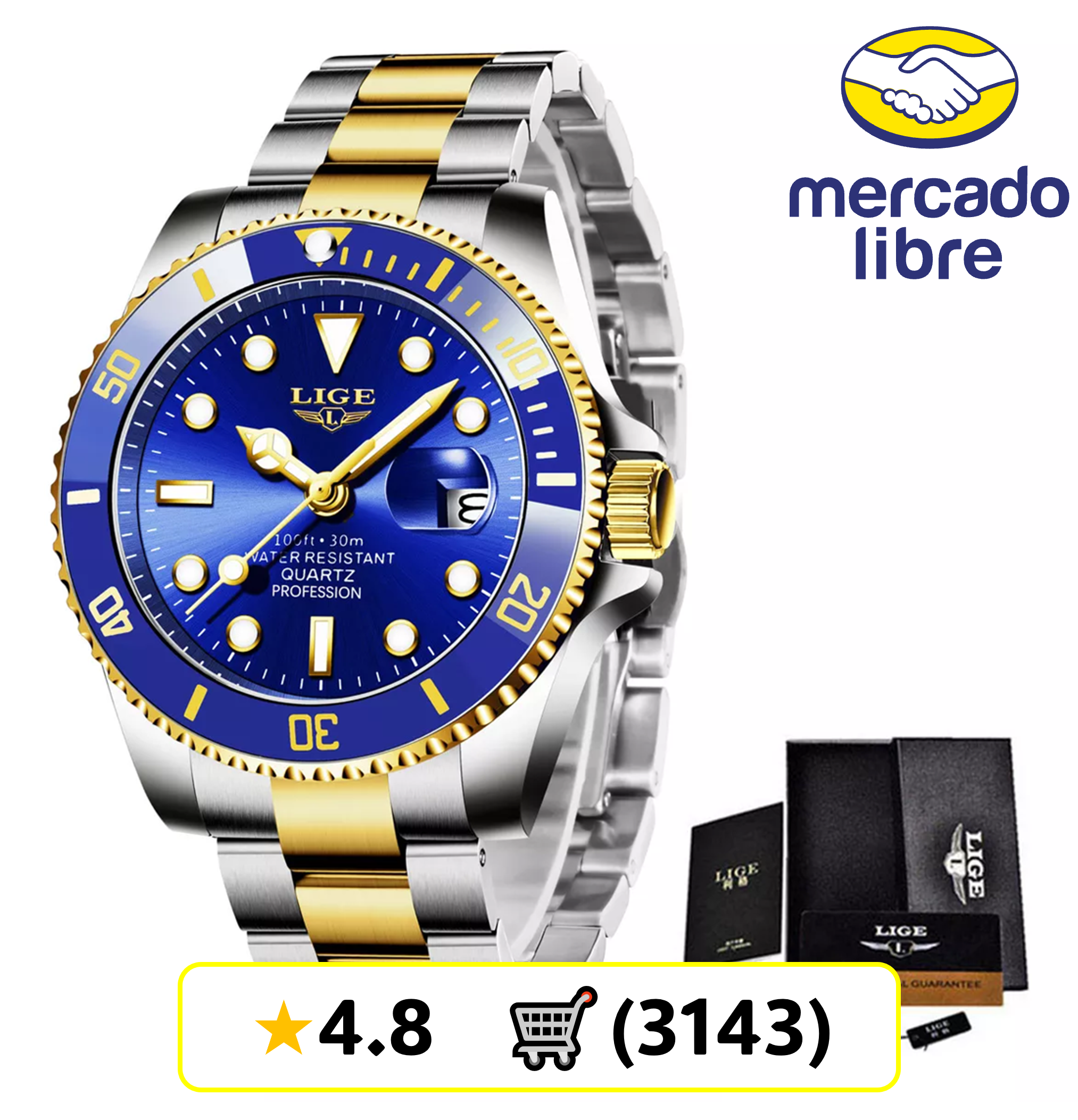 REGALO RELOJ PARA HOMBRE